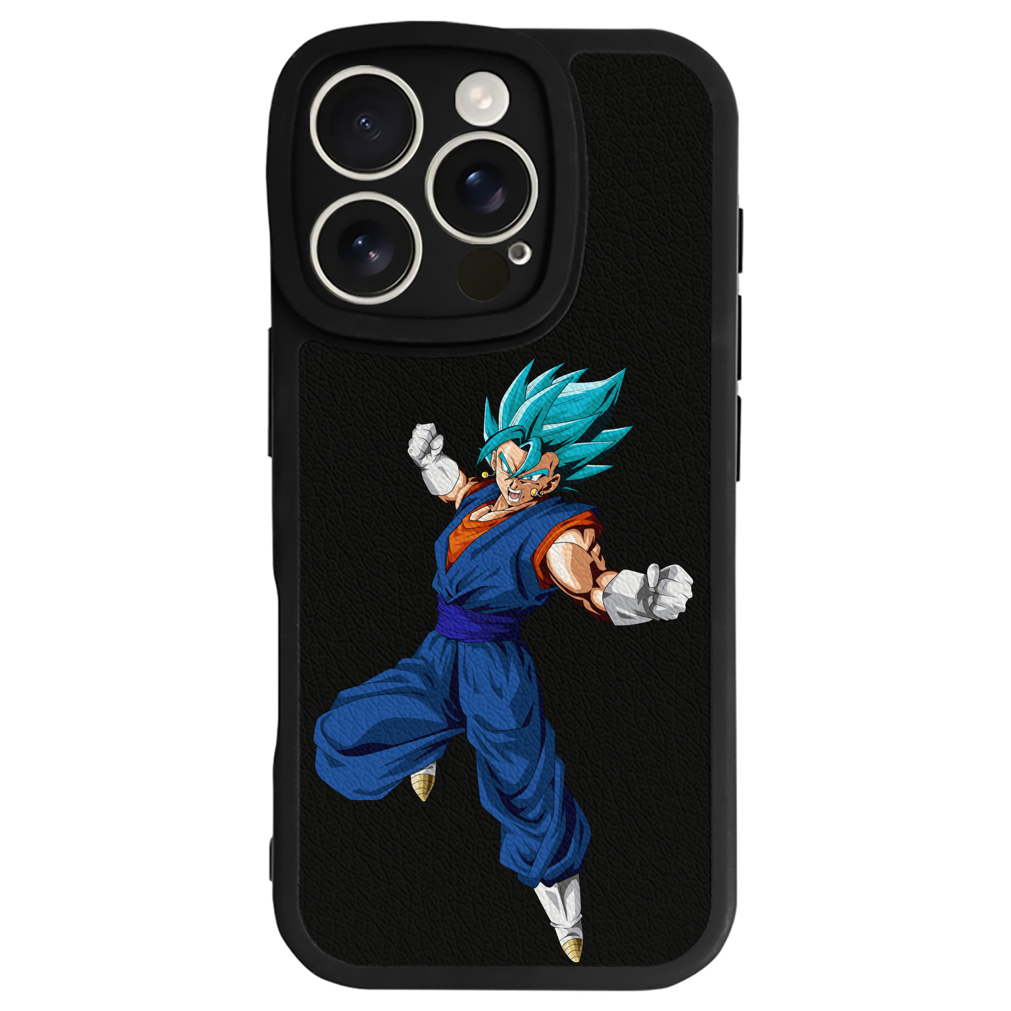 （画像用） ドラゴンボール ベジット DRAGON BALL Vegetto 【iPhone 16シリーズ対応】シリコンスマホケース（レザー調） 材質：シリコン